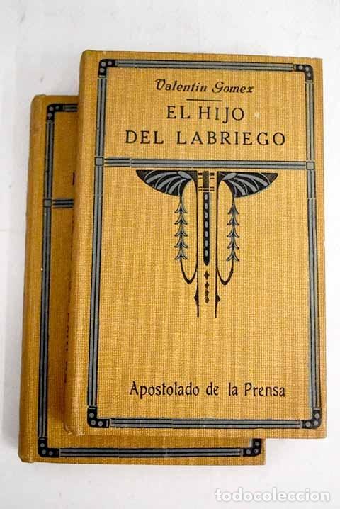 Libros: El hijo del labriego.- G&oacute;mez, Valent&iacute;n - Foto 1