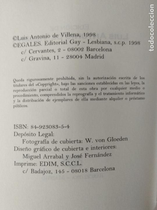 Libros: El libro de los hermosos. Edici&oacute;n de Luis Antonio de Villena. - Foto 5