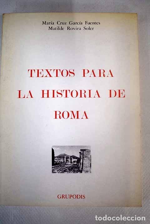 Libros: Texto para la historia de Roma - Foto 1