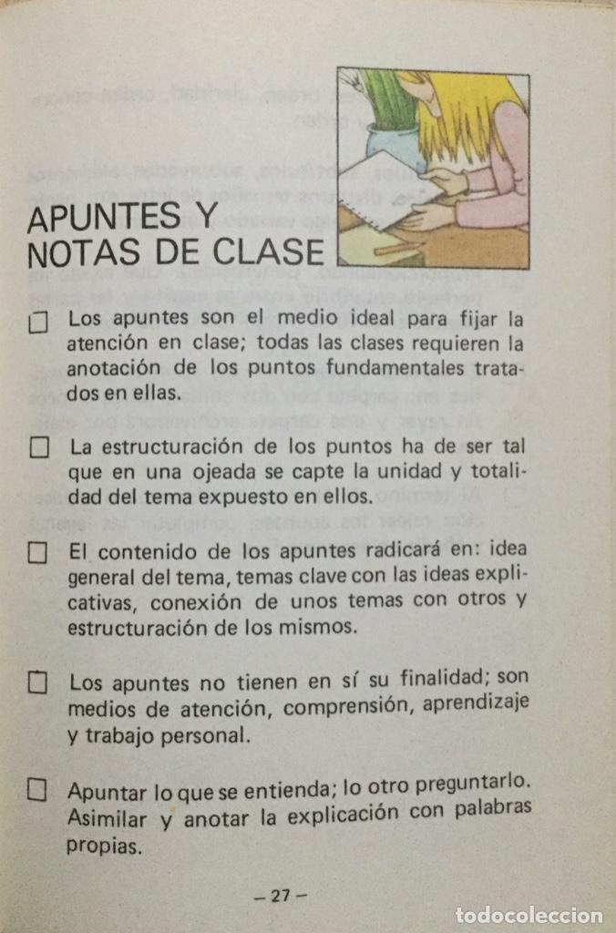 Libros: Aprender a estudiar. Senador Pallero. REF: AX801 - Foto 4