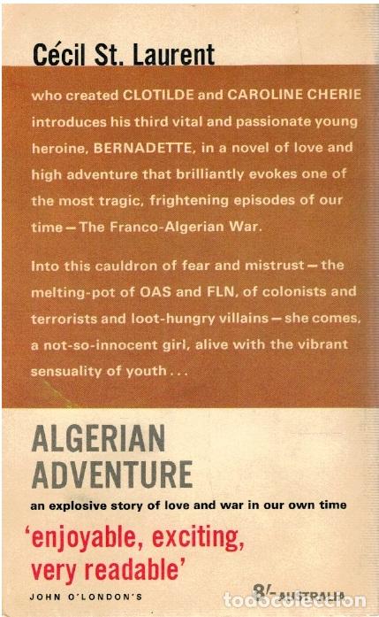 Libros: Algerian Adventure - C&eacute;cil Saint Laurent - Foto 2
