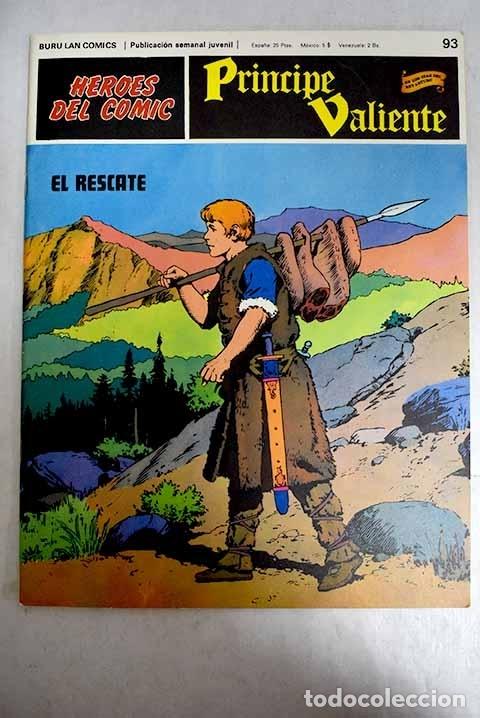 Libros: Pr&iacute;ncipe valiente, fasc&iacute;culo 93: El rescate.- Aramburu, Javier de - Foto 1