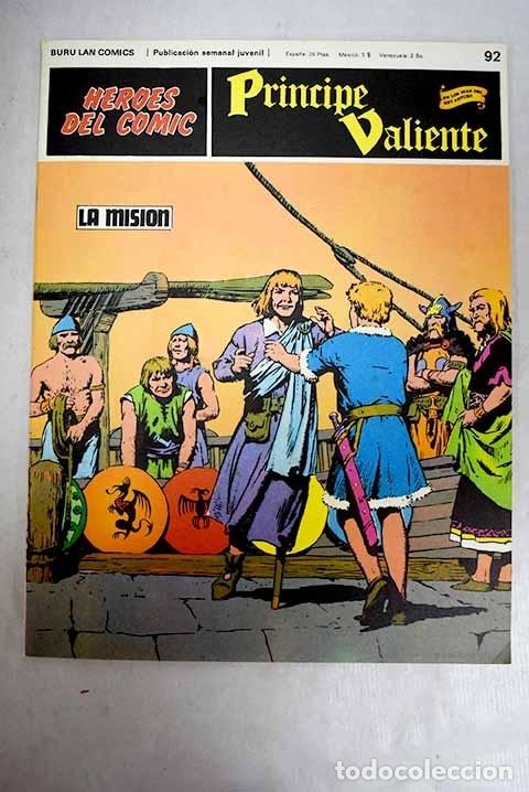 Libros: Pr&iacute;ncipe valiente, fasc&iacute;culo 92: La misi&oacute;n.- Aramburu, Javier de - Foto 1