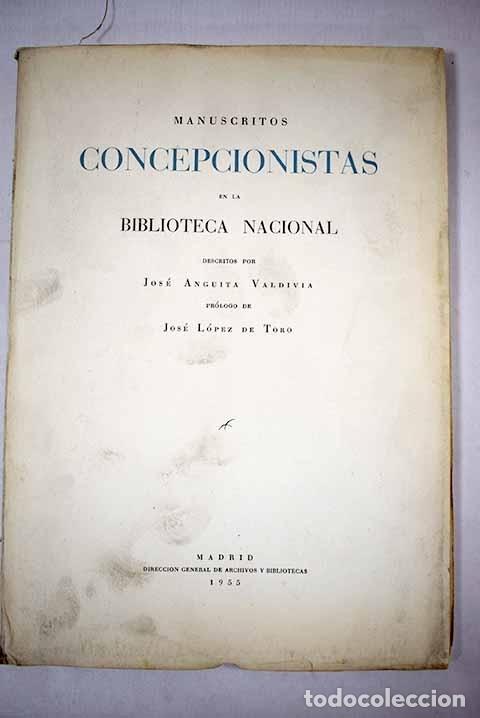 Libros: Manuscritos concepcionistas en la Biblioteca Nacional - Foto 1