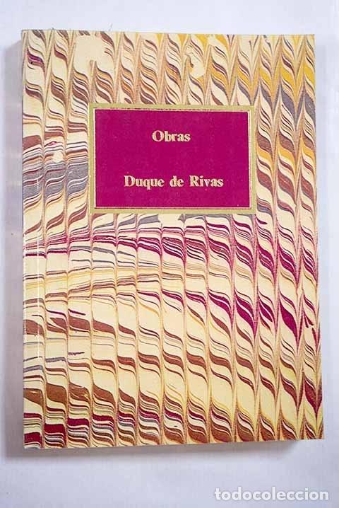 Libros: Obras.- Duque de Rivas - Foto 1