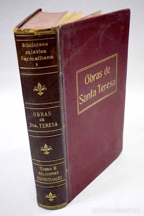 Libros: Relaciones espirituales.- Jes&uacute;s, Santa Teresa de - Foto 1