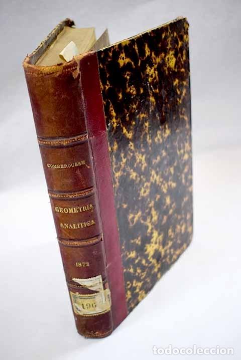 Libros: Elementos de Geometr&iacute;a anal&iacute;tica.- Comberousse, Charles de - Foto 1