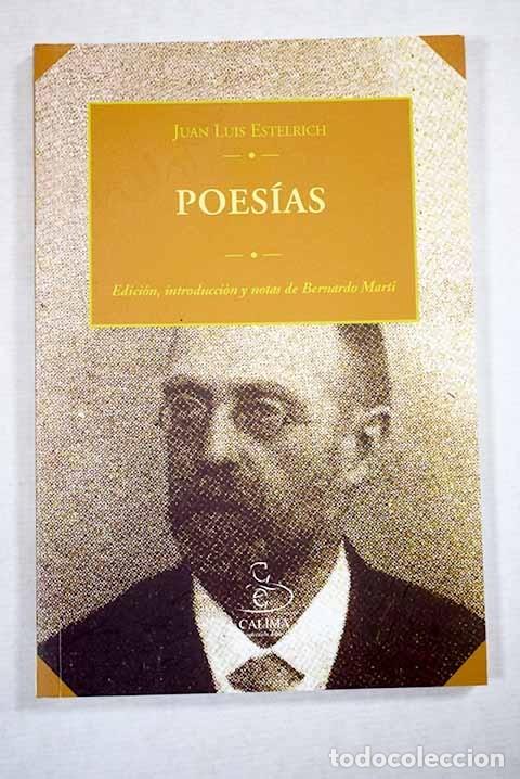 Libros: Poes&iacute;as.- Estelrich, Juan Luis - Foto 1