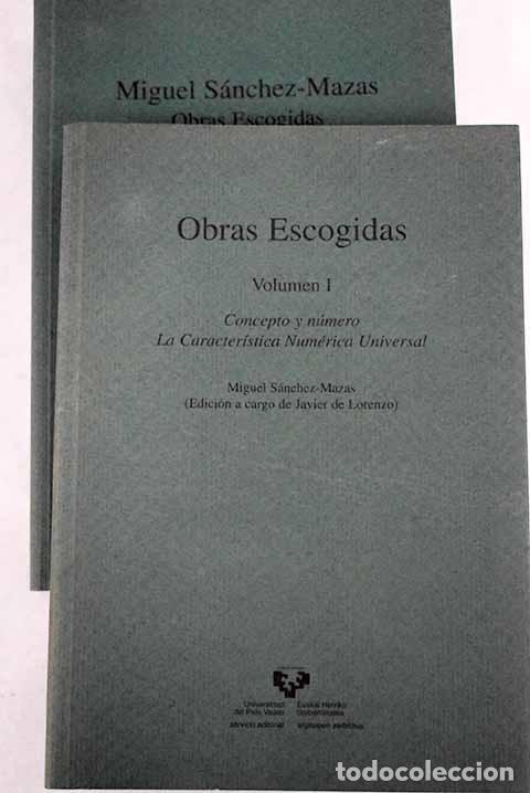 Libros: Obras escogidas.- S&aacute;nchez Mazas, Miguel - Foto 1