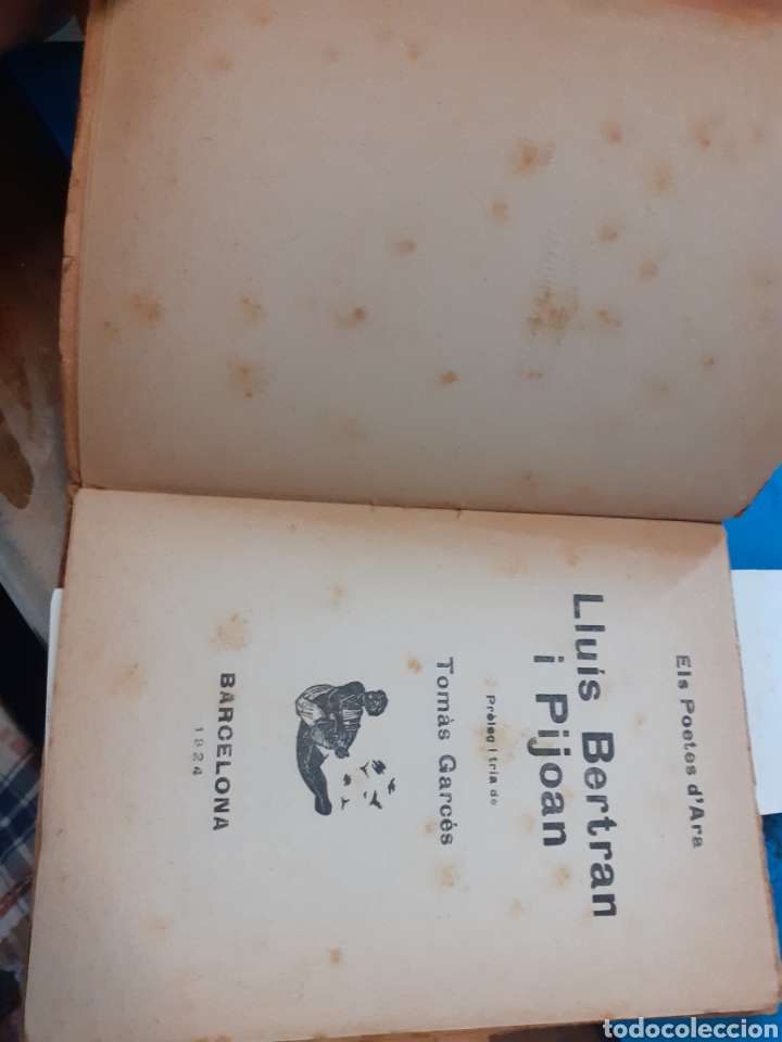 Libros: LLUIS BERTRAN i PIJOAN - ANTOLOGIA. - Foto 3