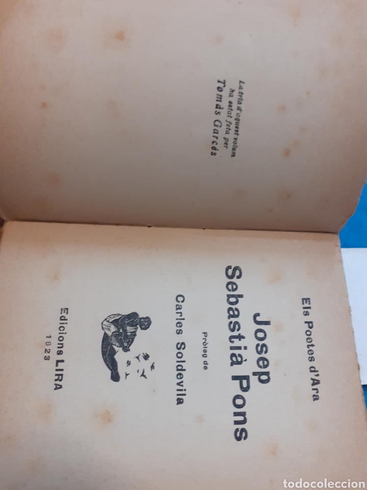 Libros: JOSEP SEBASTIA PONS - ANTOLOGIA. - Foto 3
