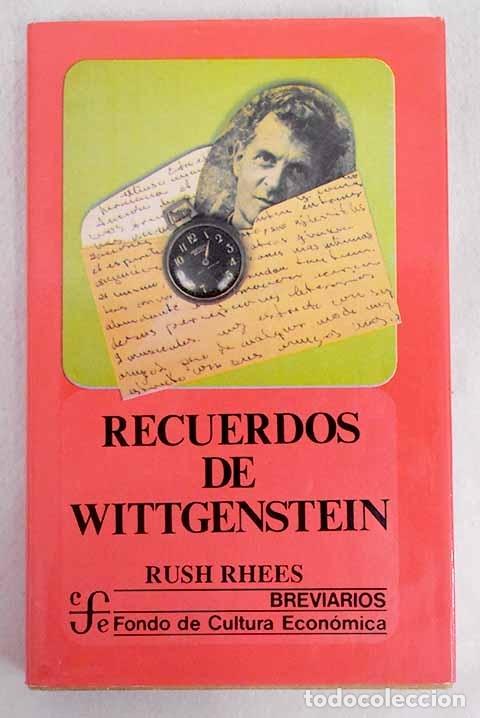 Libri di seconda mano: Recuerdos de Wittgenstein.- Rhees, Rush