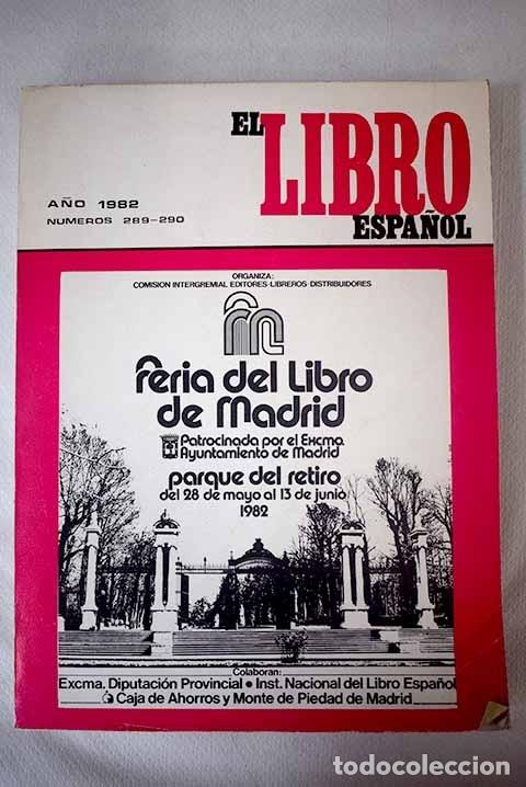Libros: El libro espa&ntilde;ol. N&uacute;m 289-290 - Foto 1