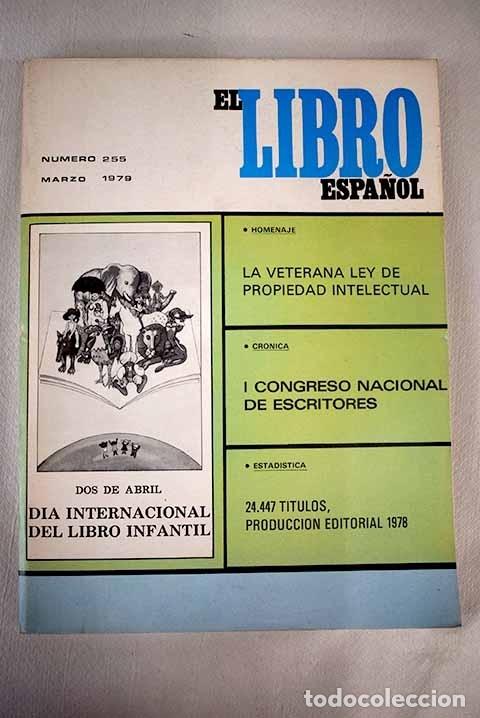 Libros: El libro espa&ntilde;ol. N&uacute;m 255 - Foto 1
