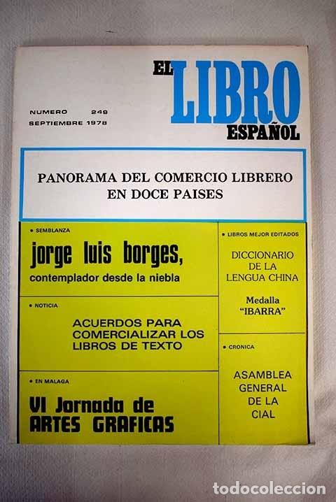 Libros: El libro espa&ntilde;ol. N&uacute;m 249 - Foto 1
