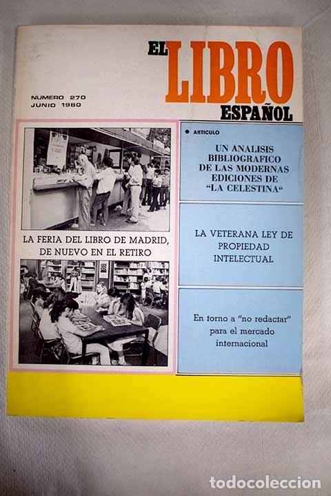 Libros: El libro espa&ntilde;ol. N&uacute;m 270 - Foto 1