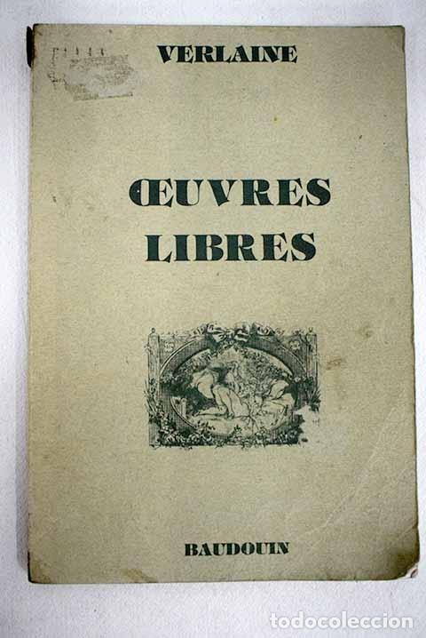 Libros: Oeuvres Libres.- Verlaine - Foto 1
