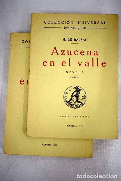 Libros: Azucena en el valle.- Balzac, Honor&eacute; de - Foto 1