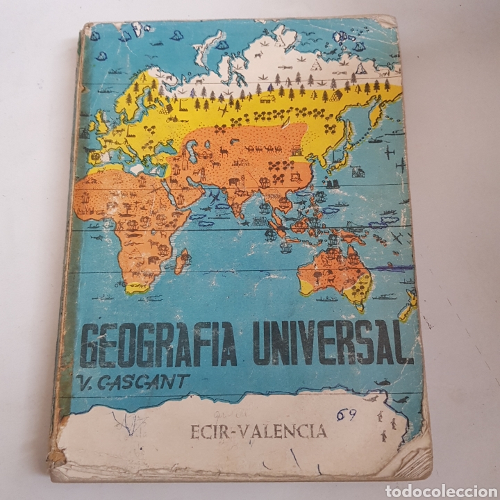 Libros: Geografia universal - cascant - valencia - tdk502 - - Foto 1