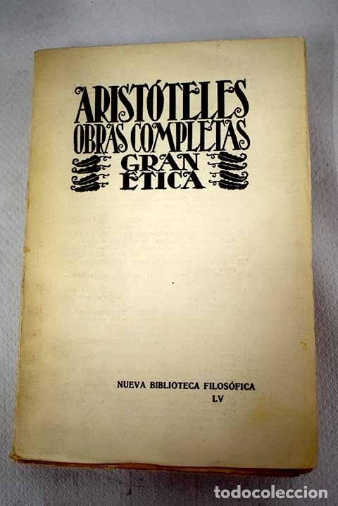 Libros: Gran &Eacute;tica.- Arist&oacute;teles - Foto 1