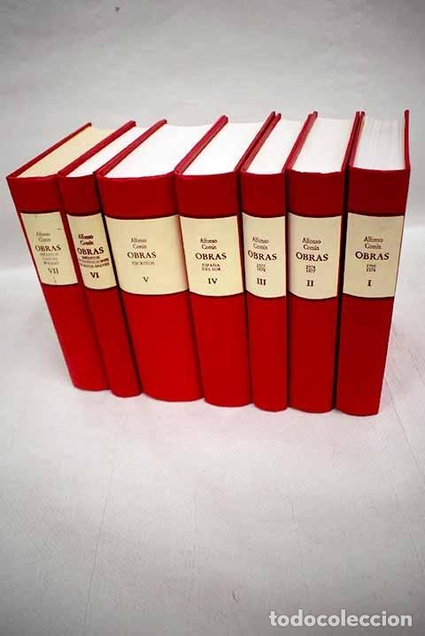 Libros: Obras.- Com&iacute;n, Alfonso C. - Foto 1
