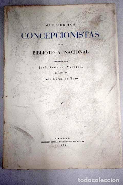 Libros: Manuscritos concepcionistas en la Biblioteca Nacional - Foto 1
