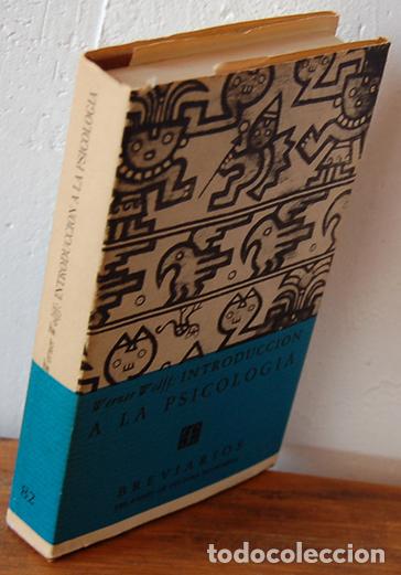 Libros: INTRODUCCI&Oacute;N A LA PSICOLOG&Iacute;A - WERNER WOLFF - Foto 1