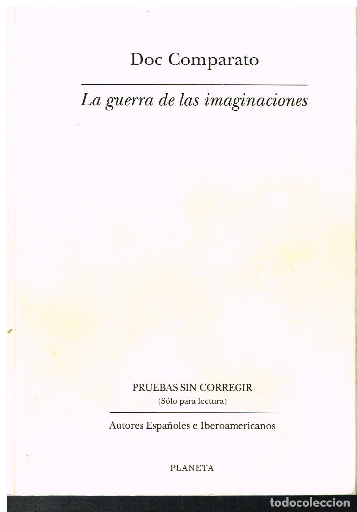 Libros: LA GUERRA DE LAS IMAGINACIONES - DOC COMPARATO - 1998 - EJEMPLAR PRUEBAS SIN CORREGIR - Foto 1
