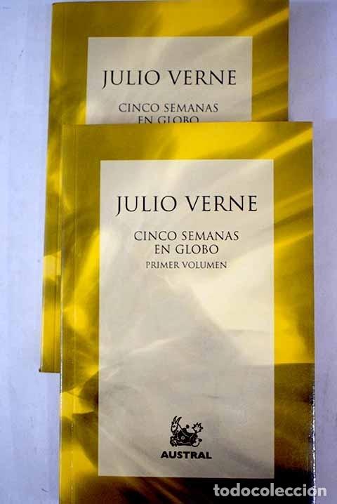 Libros: Cinco semanas en globo.- Verne, Julio - Foto 1