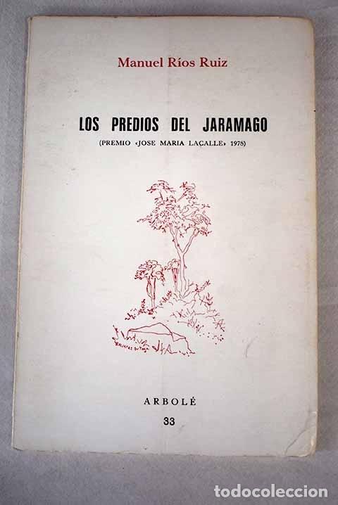 Libros: Los predios del Jaramago.- R&iacute;os Ruiz, Manuel - Foto 1