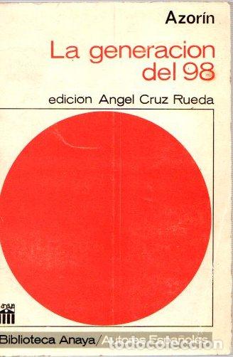 Libros: La generaci&oacute;n del 98 - Azor&iacute;n - Foto 1