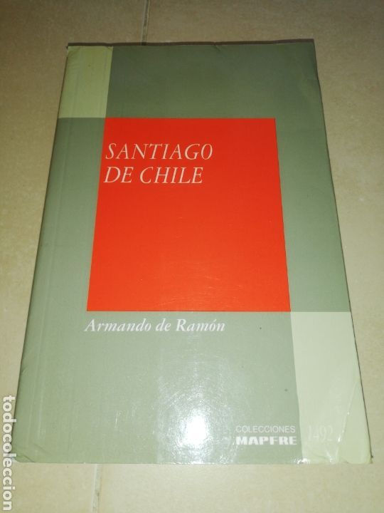 Libros: Santiago de Chile Armando de Ram&oacute;n, colecci&oacute;n Mapfre 1942 - Foto 1