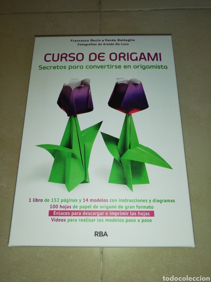 Libros: Curso de origami, Francesco Decio, editorial RBA - Foto 1