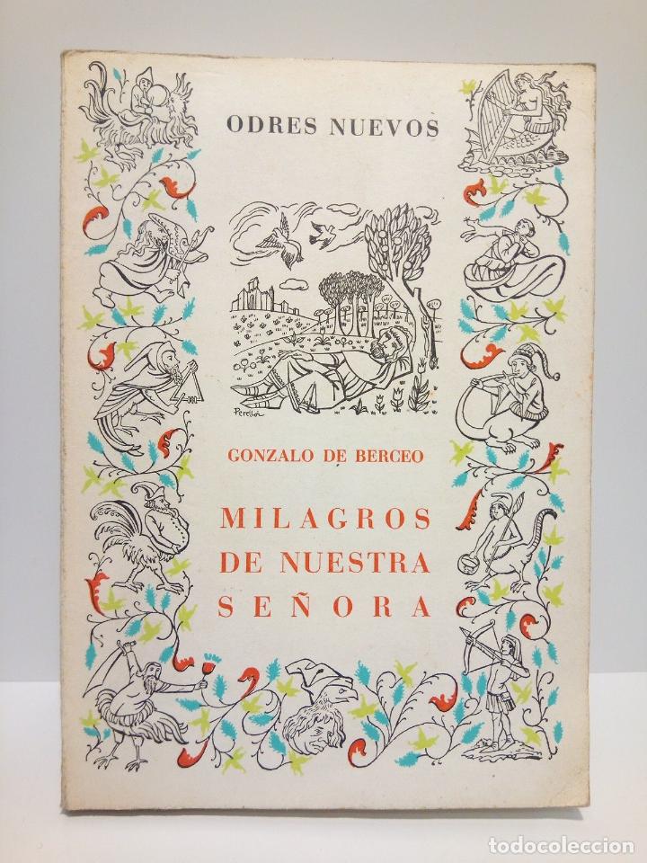 Libros: BERCEO, Gonzalo de - Milagros de Nuestra Se&ntilde;ora / Texto &iacute;ntegro en versi&oacute;n de Daniel Devoto - Foto 1