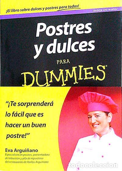 Libros: Postres y dulces para dummies - Argui&ntilde;ano, Eva - Foto 1