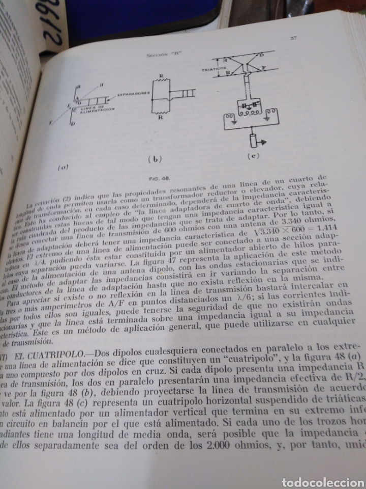 Libros: TEORIA DE LA RADIOCOMUNICACION - BONA, J. de y CAPILLA, A. - Foto 3