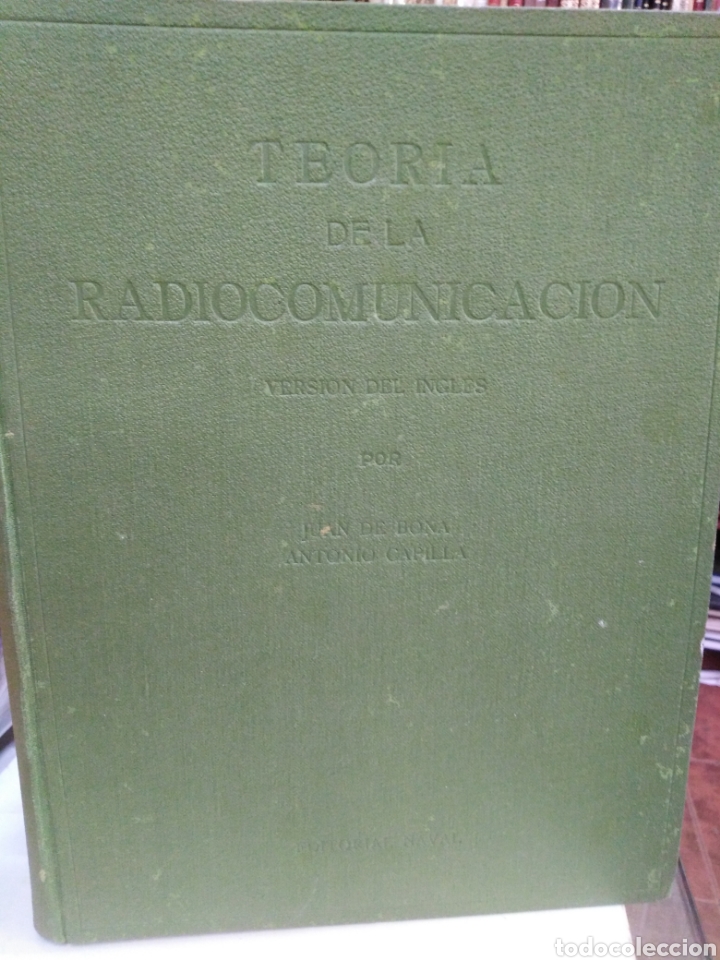 Libros: TEORIA DE LA RADIOCOMUNICACION - BONA, J. de y CAPILLA, A. - Foto 1