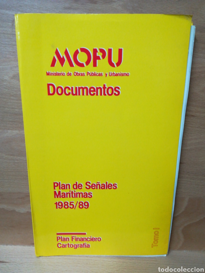 Libros: Plan se&ntilde;ales mar&iacute;timas 1985/89 tomo I