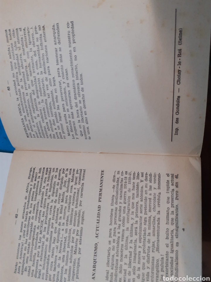 Libros: CONVERSACIONES LIBERTARIAS - FERRER, Juan. - Foto 4