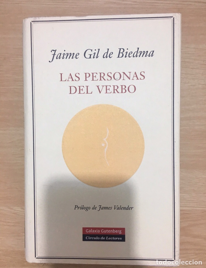 Libros: LAS PERSONAS DEL VERBO, Jaime Gil De Biedma - Foto 1