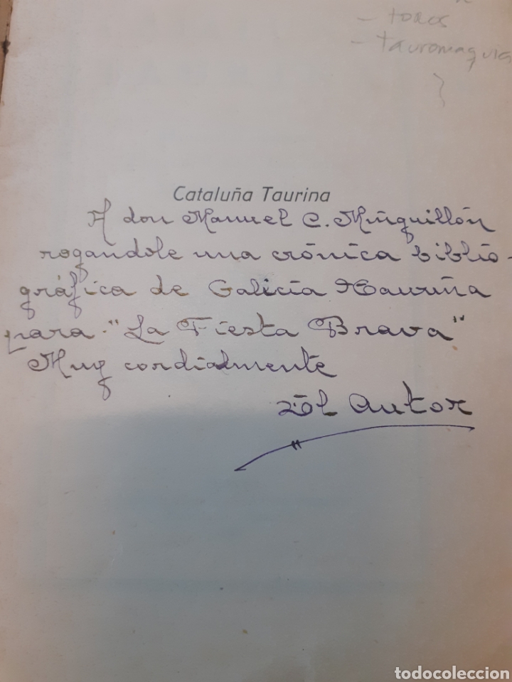 Libros: CATALU&Ntilde;A TAURINA - VILA,Joaqu&iacute;n - Foto 2