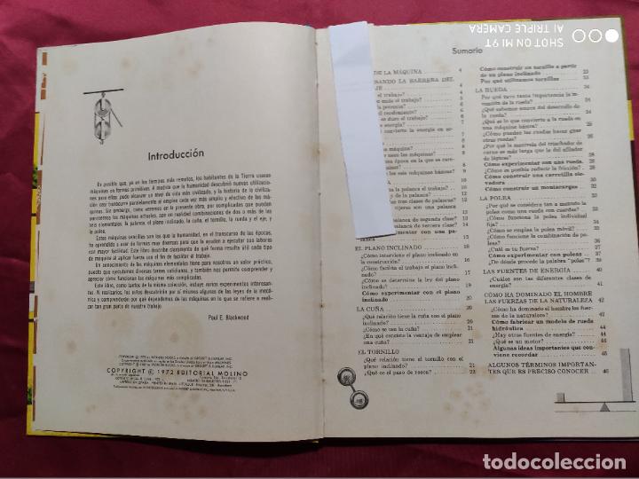 Libros: C&Oacute;MO Y POR QU&Eacute; DE LAS MAQUINAS. MOLINO. 1973 - Foto 2
