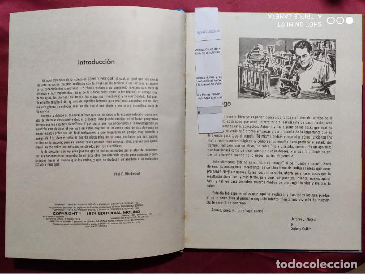 Libros: C&Oacute;MO Y POR QU&Eacute; DE LOS PRINCIPIOS CIENT&Iacute;FICOS. MOLINO. 1974 - Foto 2