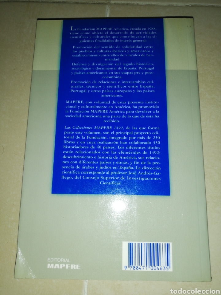 Libros: Utop&iacute;a de la nueva Am&eacute;rica Ignacio Hernando de Larramendi, colecci&oacute;n Mapfre 1492 - Foto 2