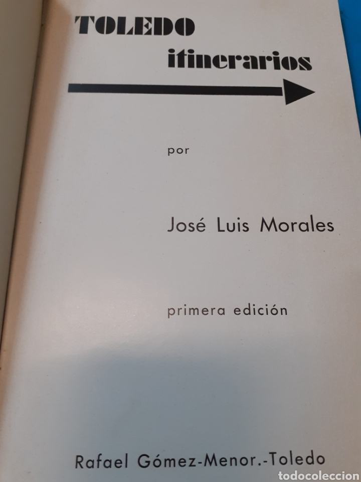 Libros: TOLEDO ITINERARIOS - MORALES, J. L. - Foto 3