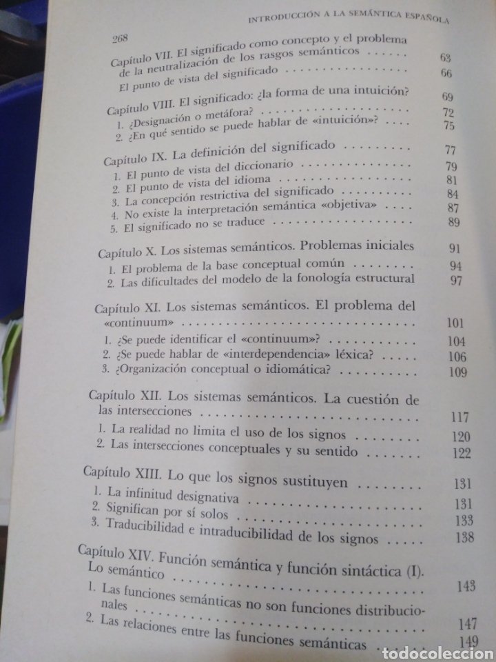 Libros: INTRODUCCION A LA SEMANTICA ESPA&Ntilde;OLA - TRUJILLO, Ram&oacute;n - Foto 6