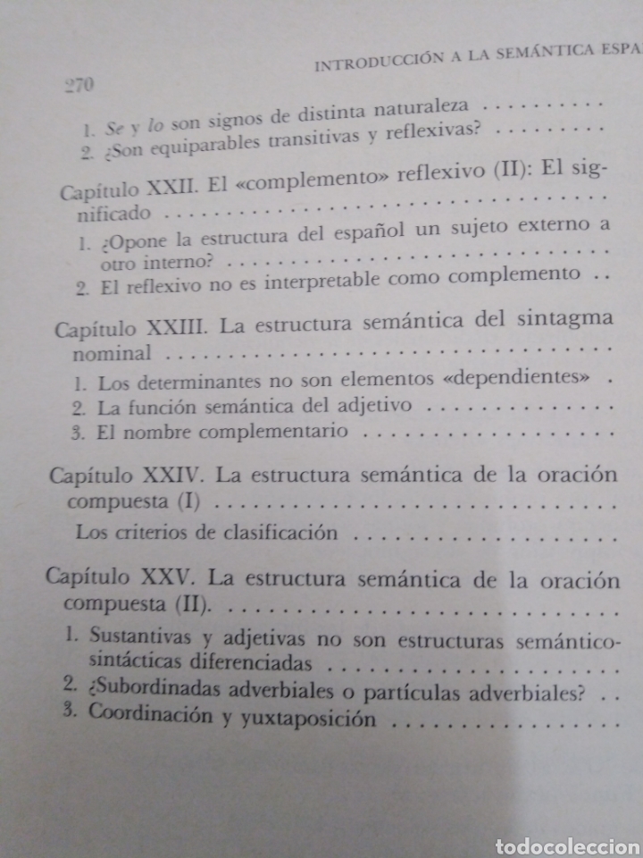 Libros: INTRODUCCION A LA SEMANTICA ESPA&Ntilde;OLA - TRUJILLO, Ram&oacute;n - Foto 8