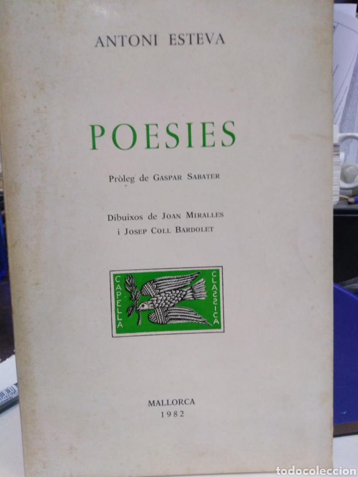 Libros: POESIES - ESTEVA, Antoni. - Foto 1