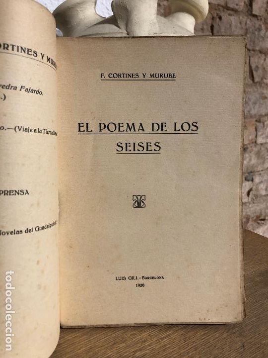 Libros: El poema de los seises. - CORTINES MURUBE, Felipe. - Foto 1