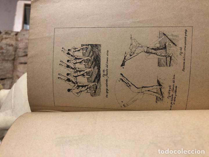 Libros: Gimnasia para Infanter&iacute;a. L&aacute;minas. Reglamento Provisional. - Foto 2